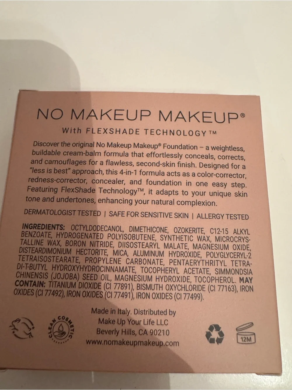 NO MAKEUP MAKEUP COLOR FAIR